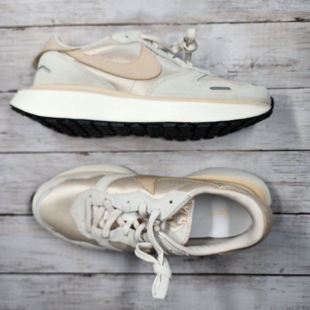 Sz 11.5 WMNS(Men 10) NIKE Phoenix Waffle Summit White/Sanddrift FD2196-104 - New
